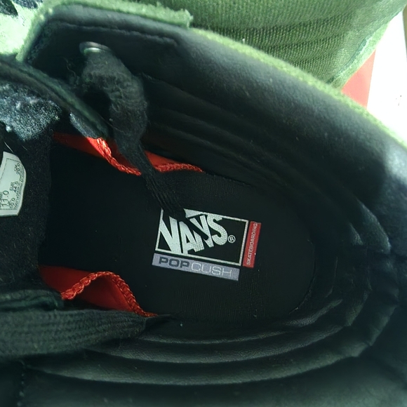 Vans Sk8 Hi Green/Gum 11 - Picture 5 of 6